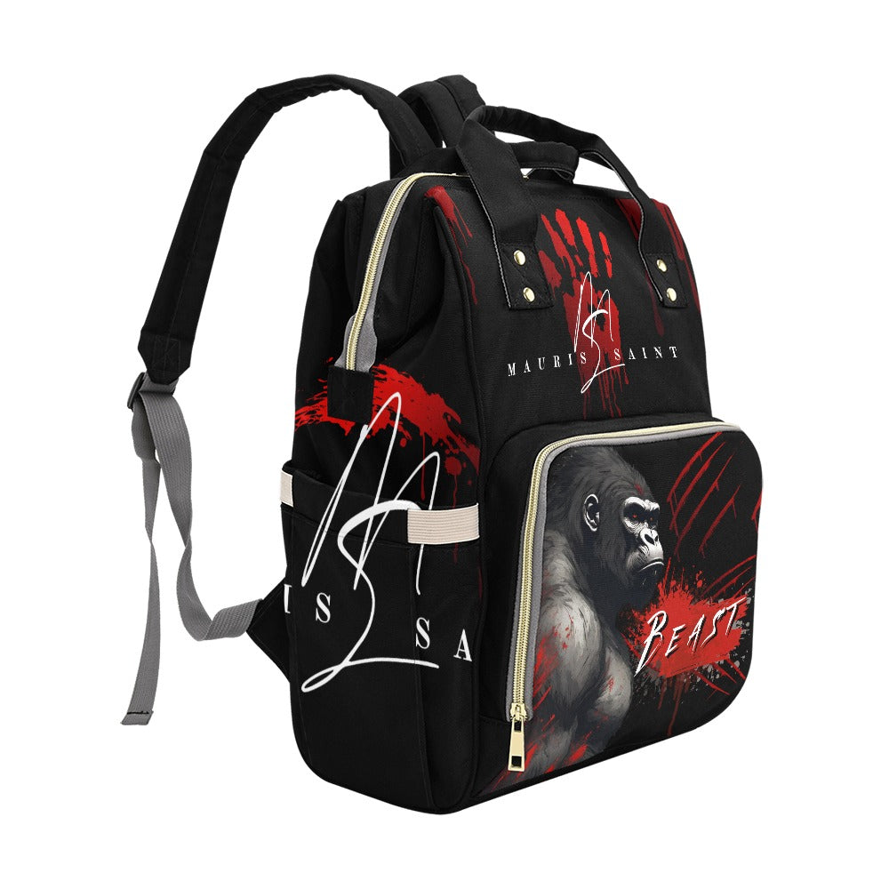 MAURISSAINT - BEAST - BLACK BACKPACK ⭐⭐⭐⭐⭐