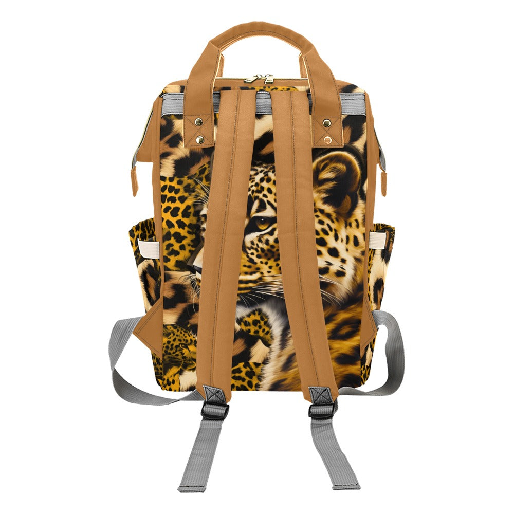 LEOPARD SAFARI I (CINNAMON)- BACKPACK ⭐⭐⭐⭐⭐