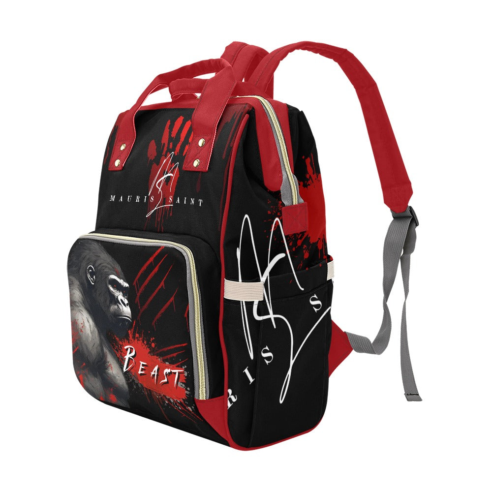 MAURISSAINT - BEAST - RED HANDLE BACKPACK ⭐⭐⭐⭐⭐