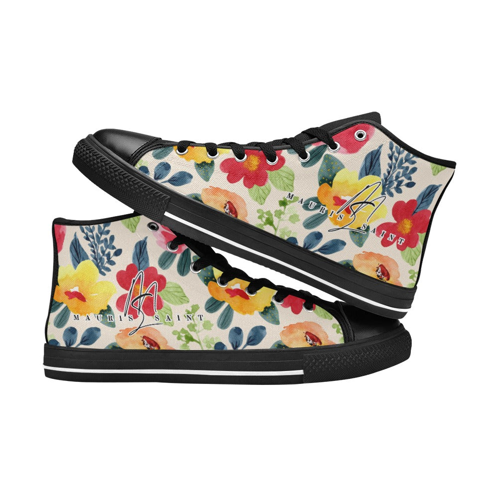 FLORAL - TOP CANVAS WOMEN'S SHOES ⭐⭐⭐⭐⭐