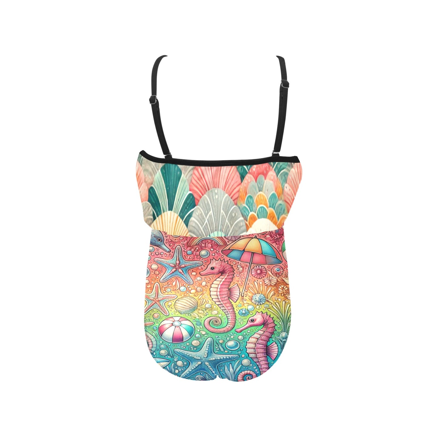 Mermaid Krystal's Special Edition 2 – Girls, Spaghetti Straps, Ruffle Swimsuit ⭐⭐⭐⭐⭐