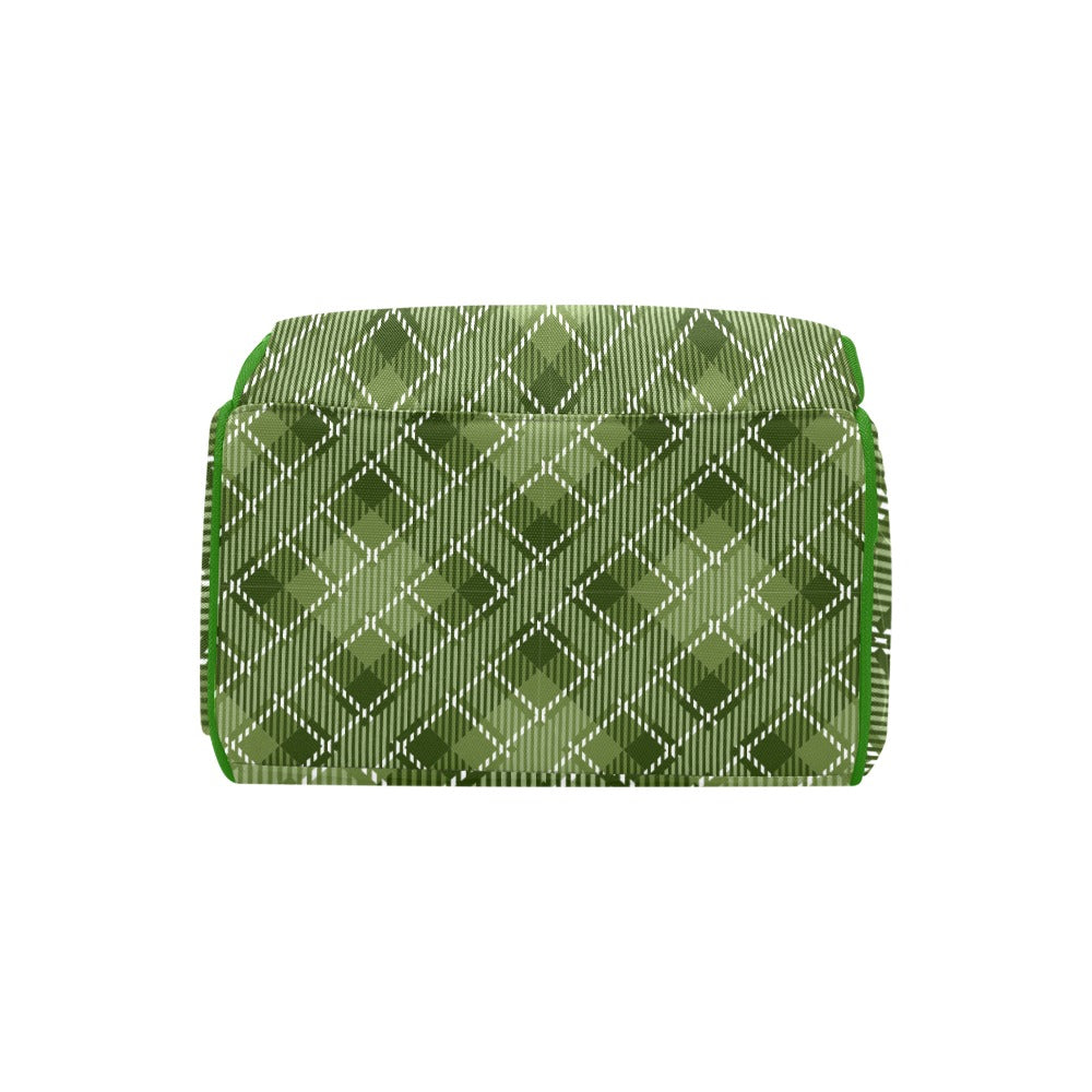 GREEN DIAMOND PLAID - BACKPACK ⭐⭐⭐⭐⭐