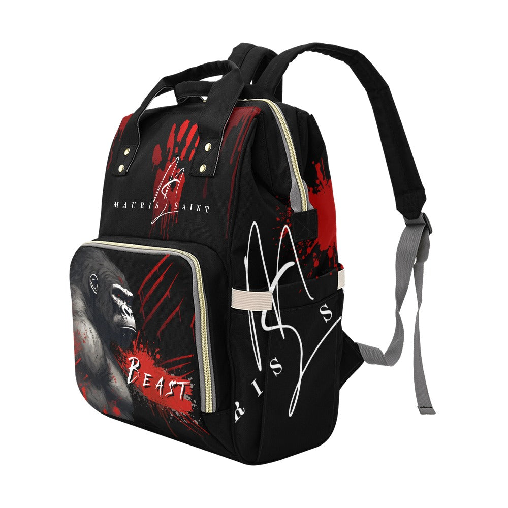 MAURISSAINT - BEAST - BLACK BACKPACK ⭐⭐⭐⭐⭐