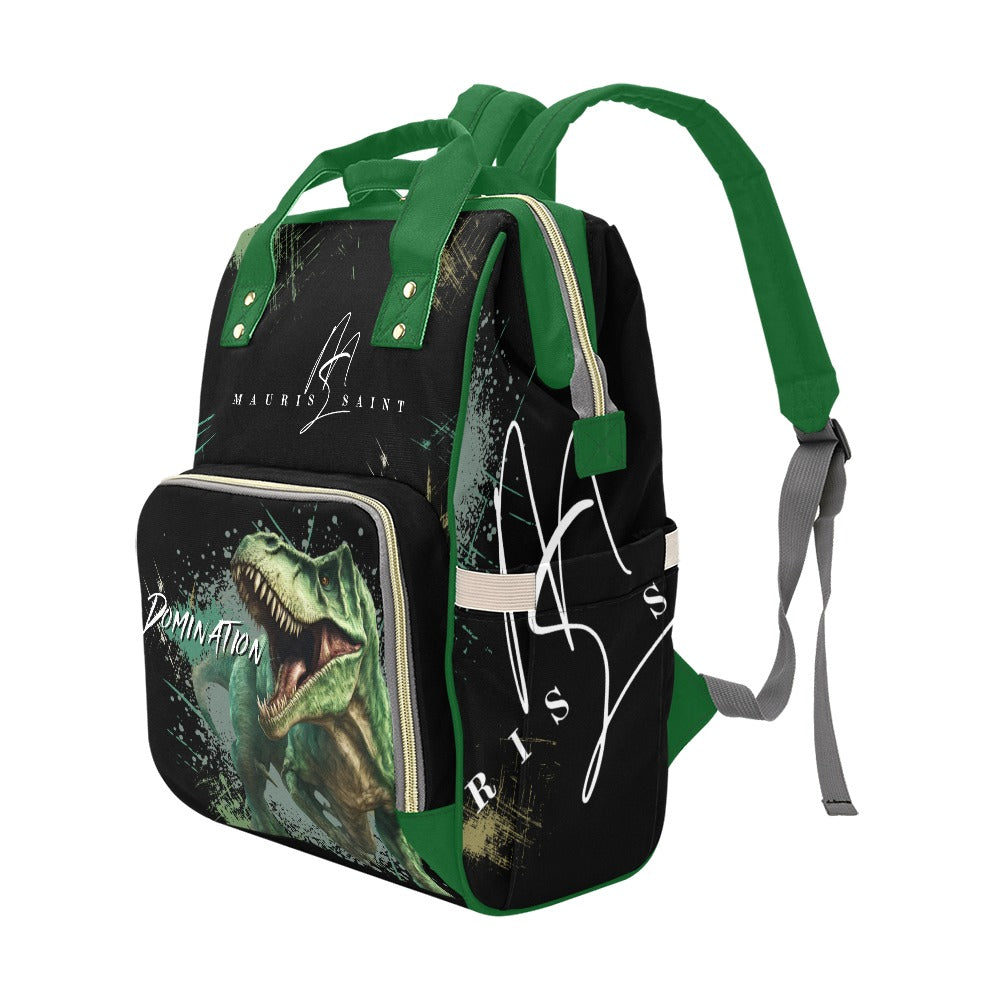 MAURISSAINT - DOMINATION - GREEN HANDLE BACKPACK ⭐⭐⭐⭐⭐