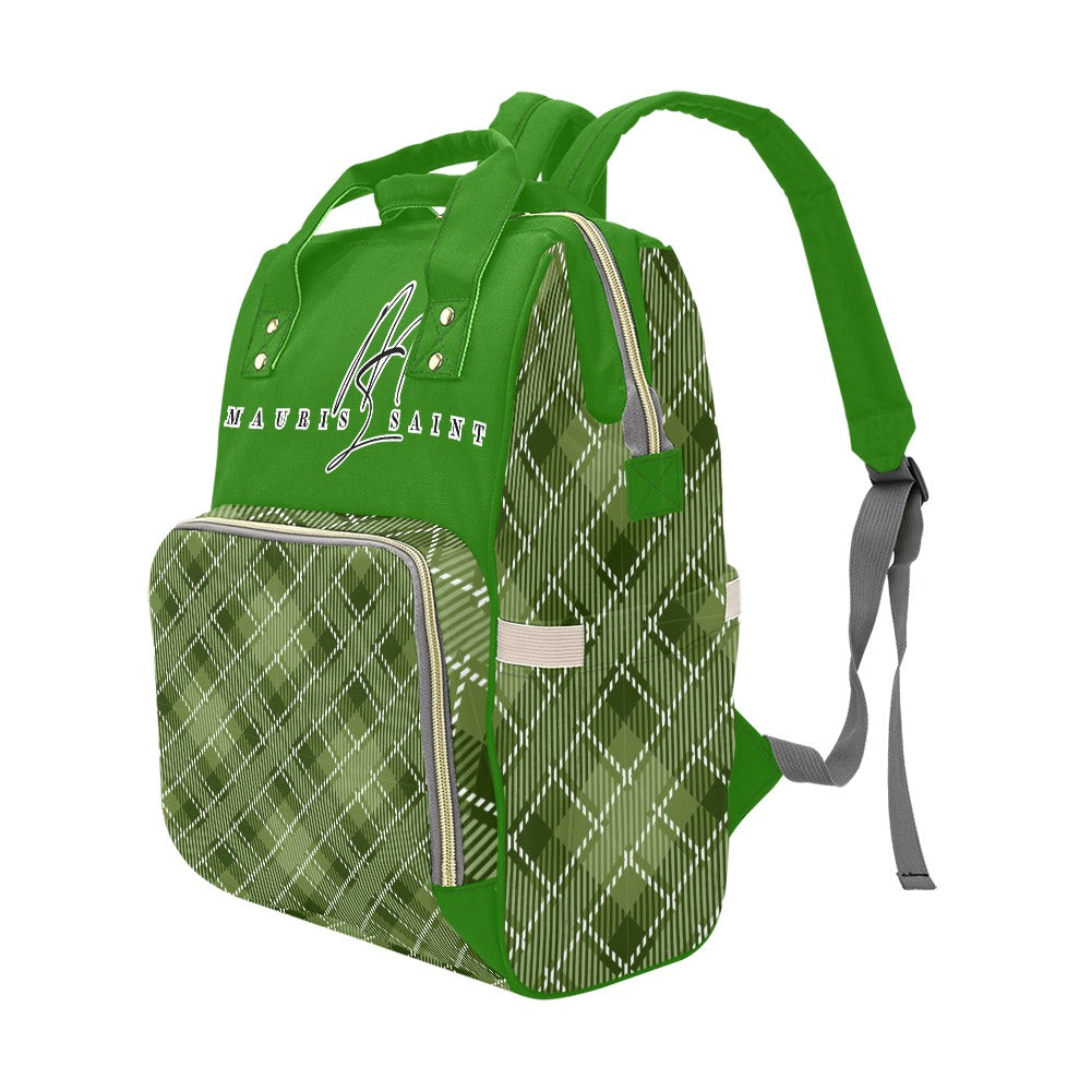 GREEN DIAMOND PLAID - BACKPACK ⭐⭐⭐⭐⭐