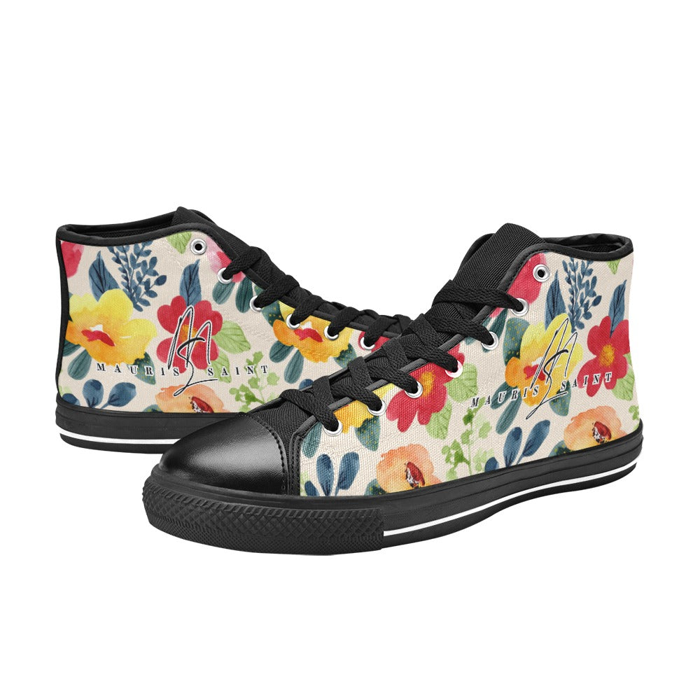 FLORAL - TOP CANVAS WOMEN'S SHOES ⭐⭐⭐⭐⭐