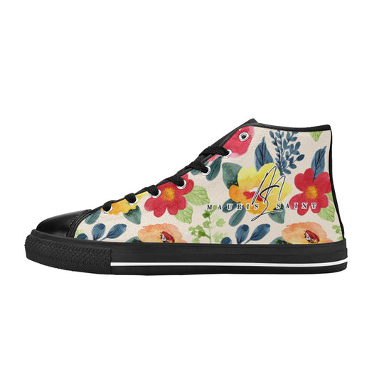 FLORAL - TOP CANVAS WOMEN'S SHOES ⭐⭐⭐⭐⭐