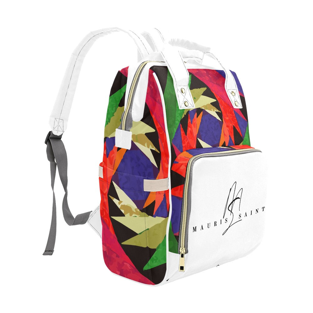 MAURISSAINT WHITE TROPICAL - BACKPACK ⭐⭐⭐⭐⭐